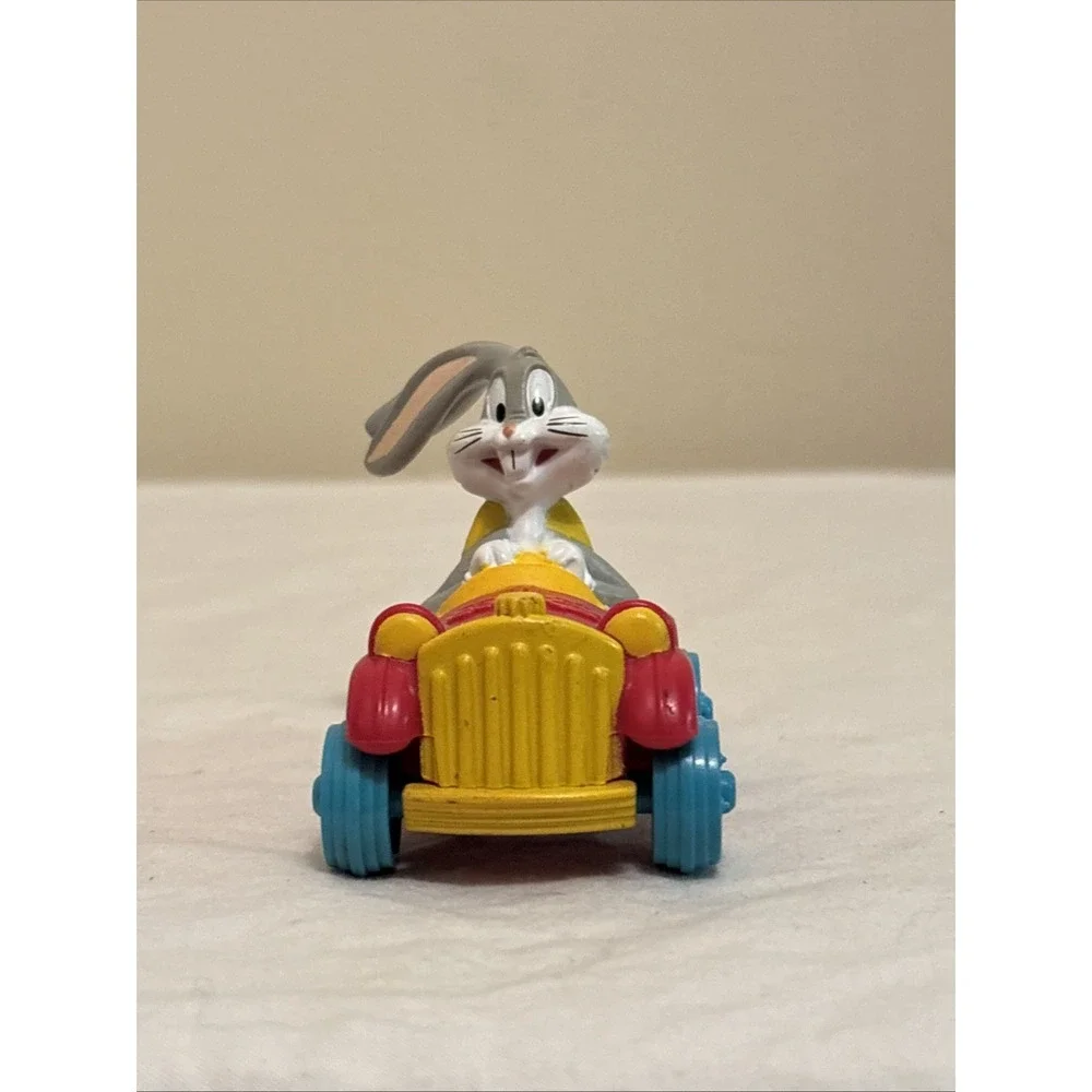 Vintage McDonalds Happy Meal Toy Vehicles Lot 5 Batman Sonic Bugs Bunny 1990-93